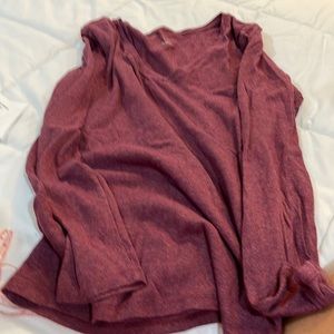 A New Day long sleeve v-neck T-shirt